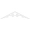 Ekena Millwork Pitch Vienna Architectural Grade PVC Gable Pediment, 72"W x 18"H x 1"P (6/12) GPP072X018X100VIE - alternate 3
